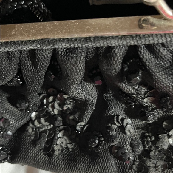 Elegant Black Evening Clutch - Picture 5 of 6